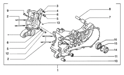 Carcasa de motor
