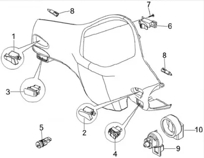 Switch - ignition switch