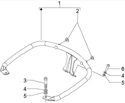 Rear rack