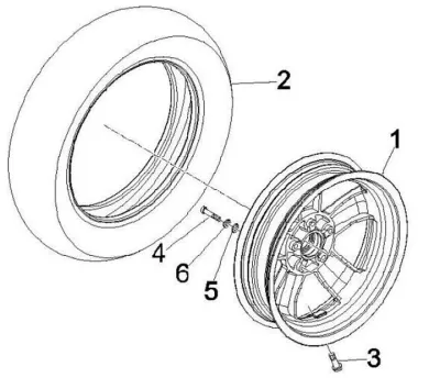 Front wheel