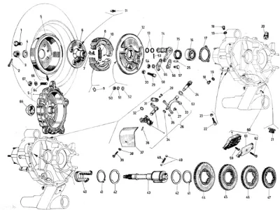 Gearbox - rear wheel