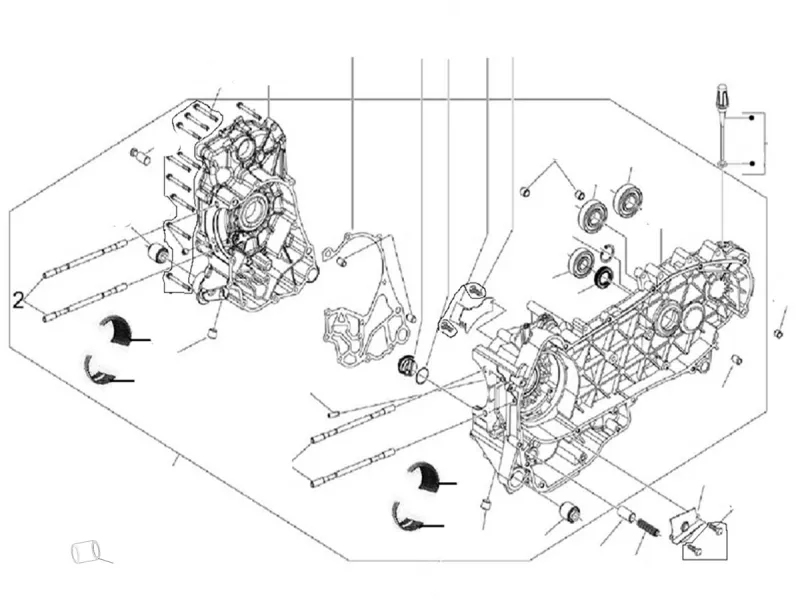 Alloggiamento del motore