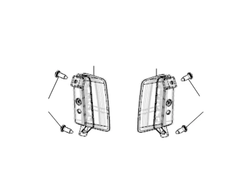 Rear indicators
