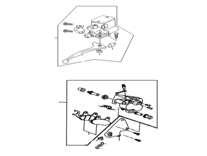 Front brake system