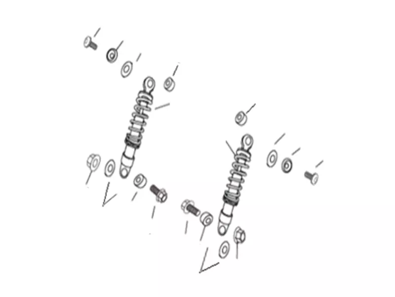 Front shock absorber