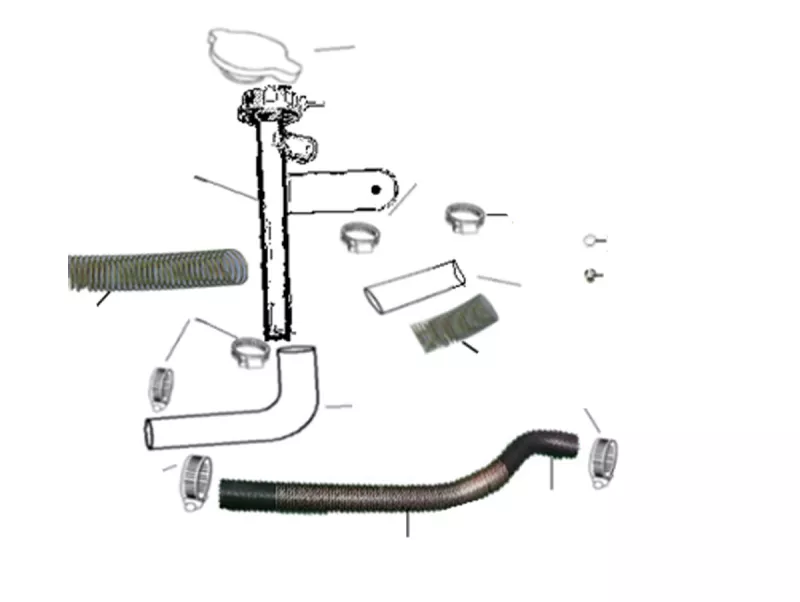 Cooling water nozzle