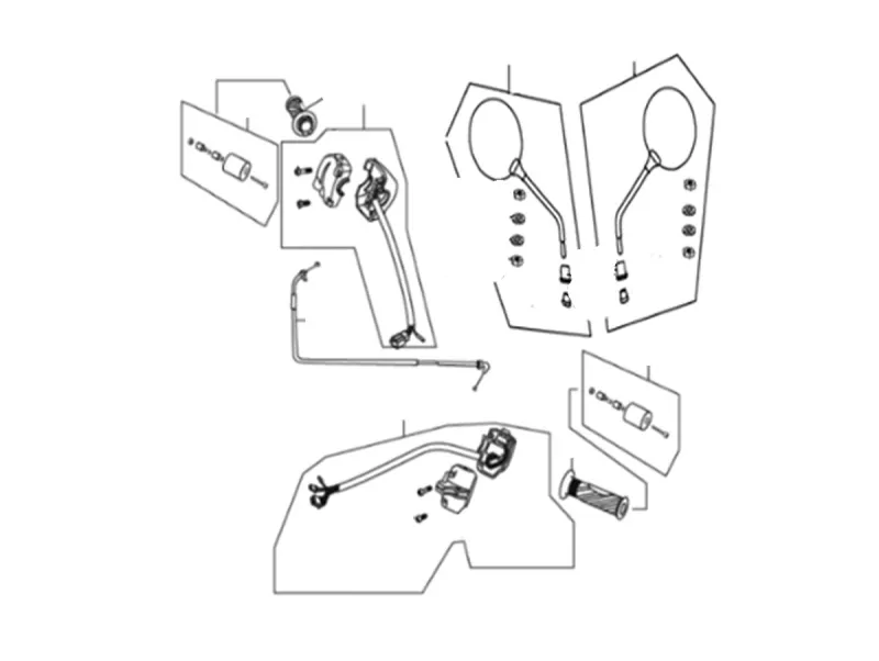 Speglar och strömbrytare