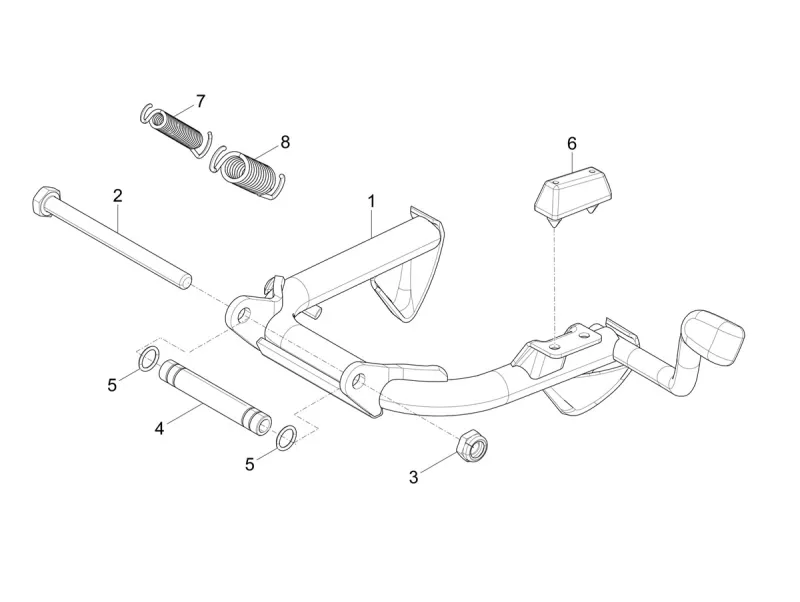 Béquille principale