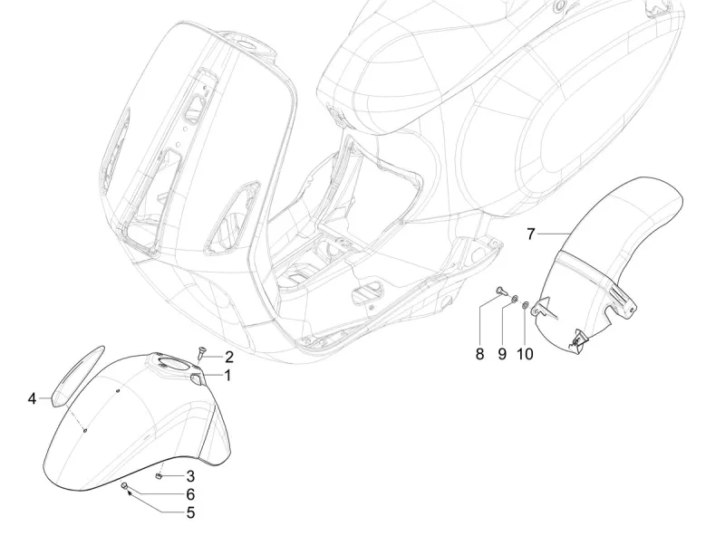 Ailes avant et arrière