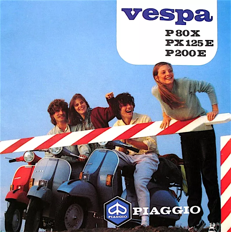 Vespa PX/T5/Cosa/LML 2T 80-200 (semua)