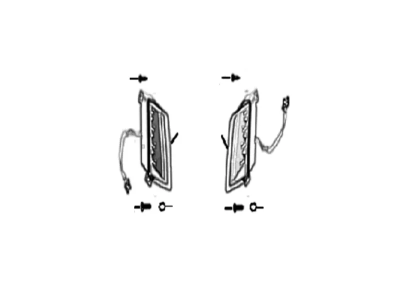 Bakre blinkers