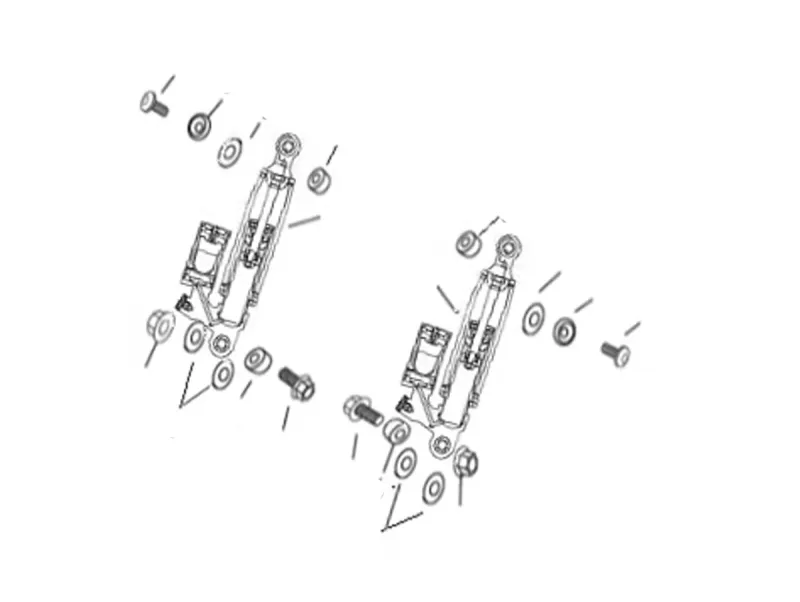 Front shock absorber