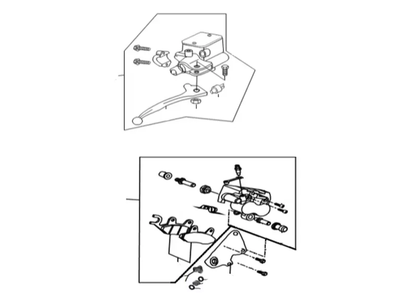 Front brake system