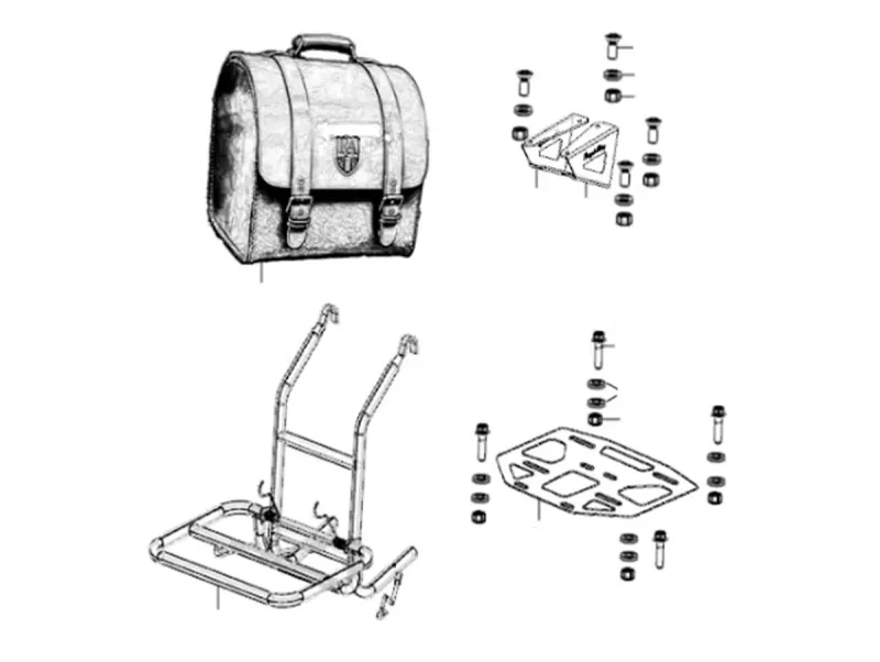 Front luggage rack