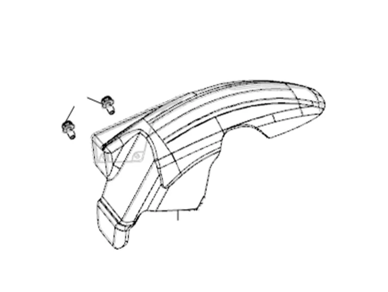 Parafango posteriore