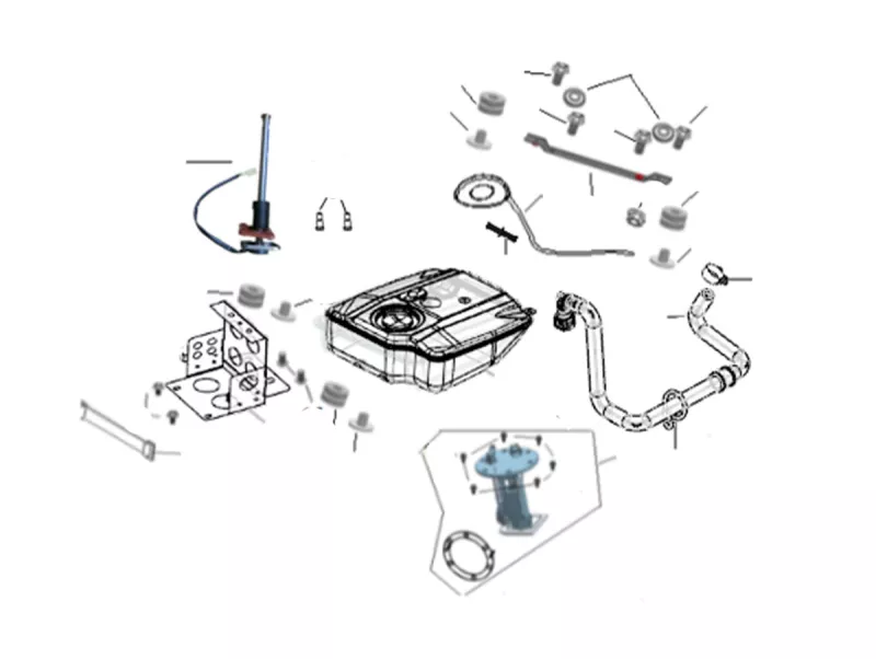 Serbatoio della benzina