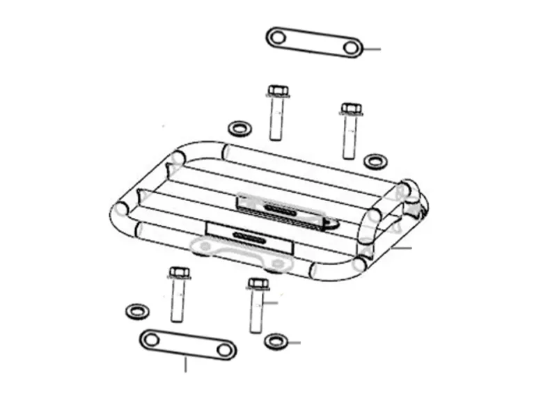 Portabagagli posteriore
