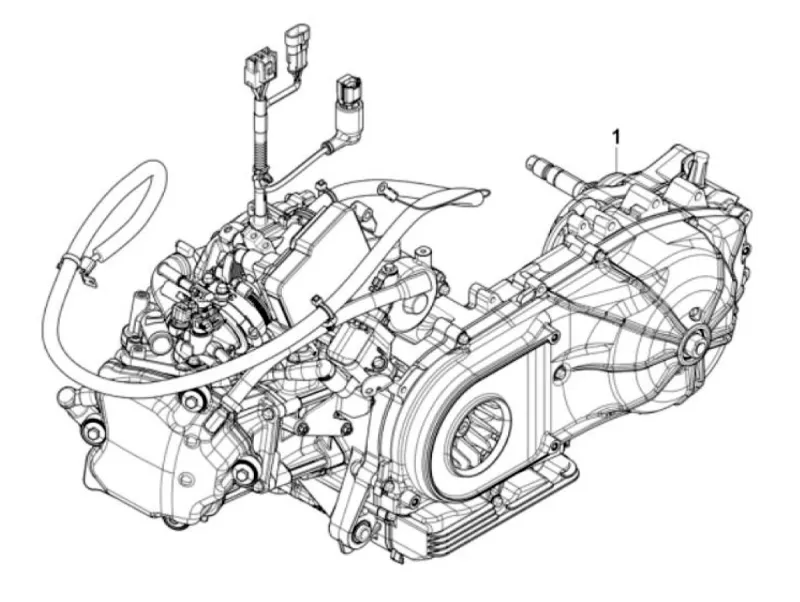 Motor komplett