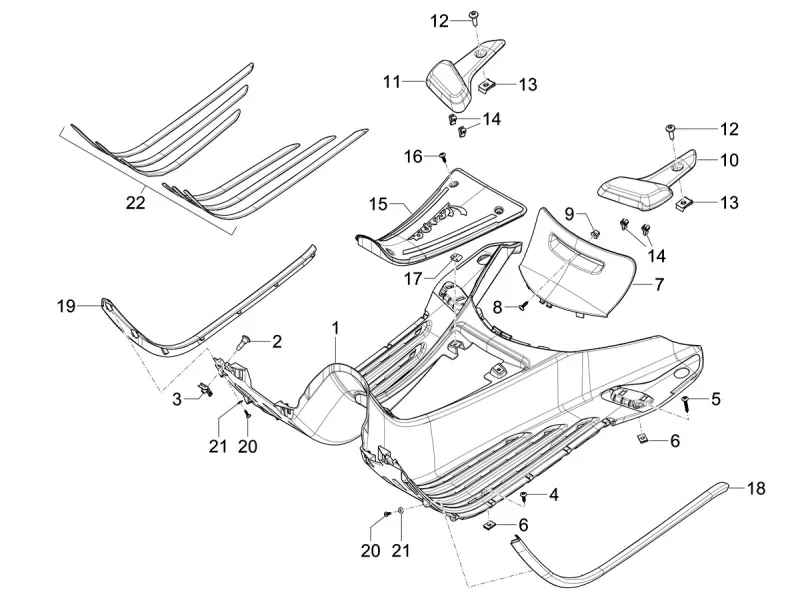 Strisce di battistrada