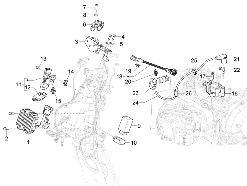Regolatore di tensione e bobina di accensione