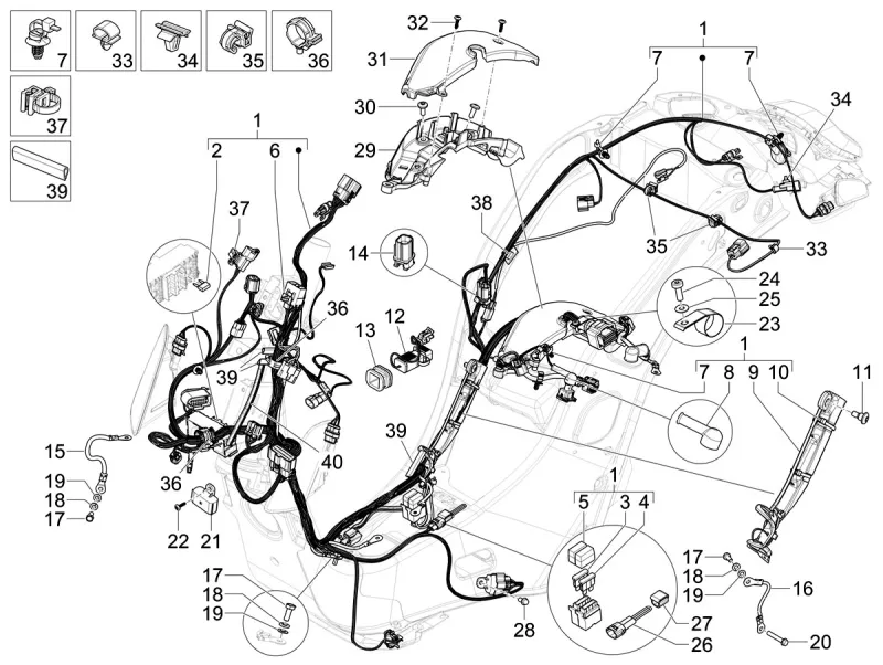 Cablaggio principale