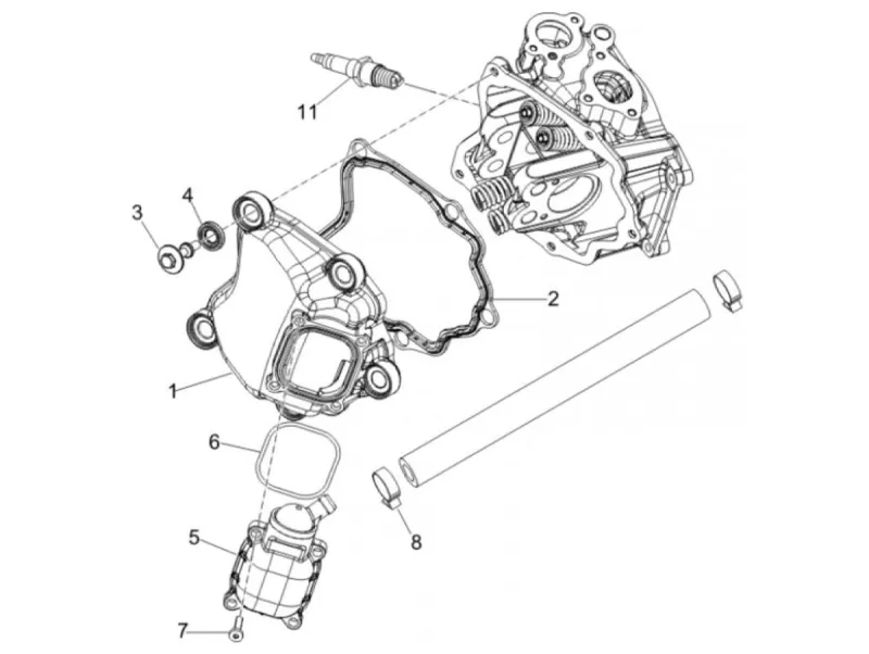 Cylinder head covers