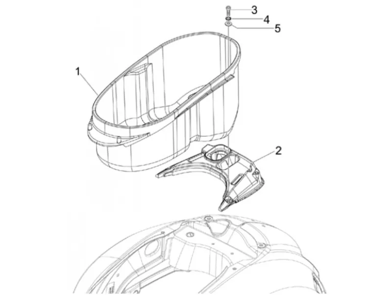 Compartiment à casque