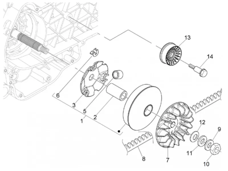 drive pulley