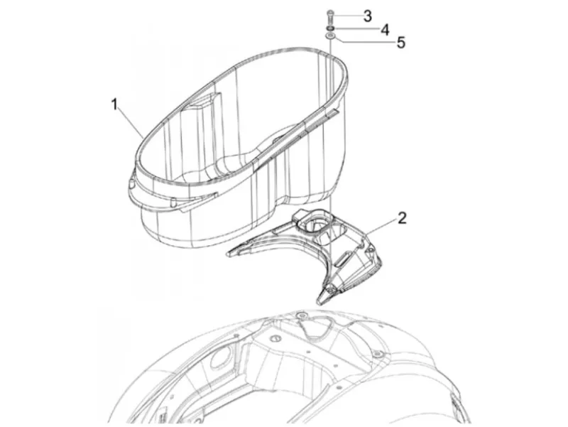 Compartiment à casque