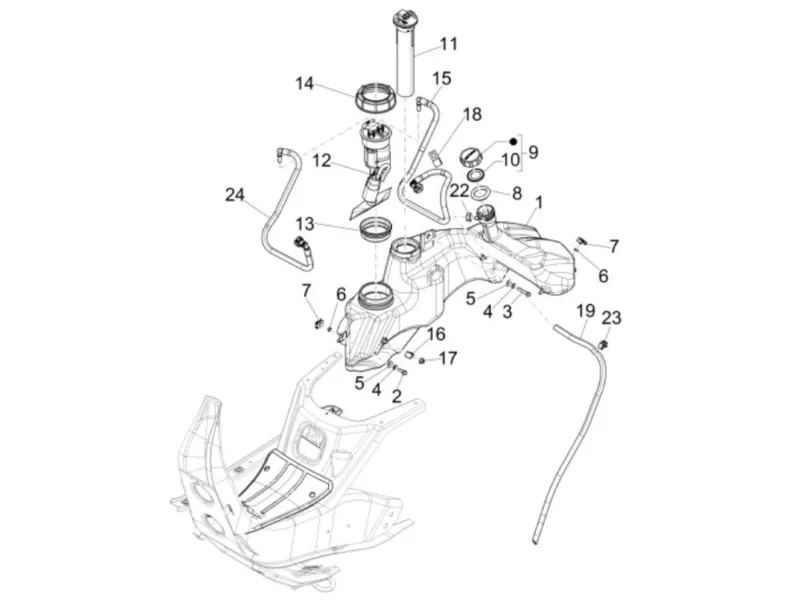 Réservoir de carburant