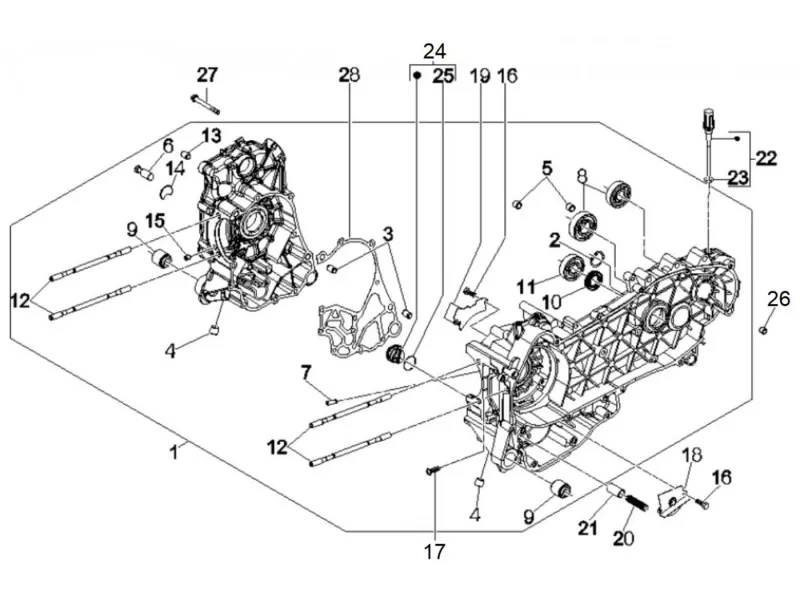 carter de moteur