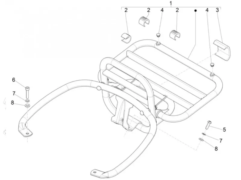 Rear Luggage Rack