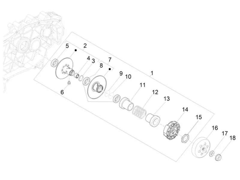 driven pulleys