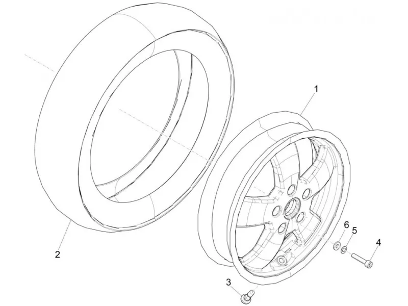 Front wheel