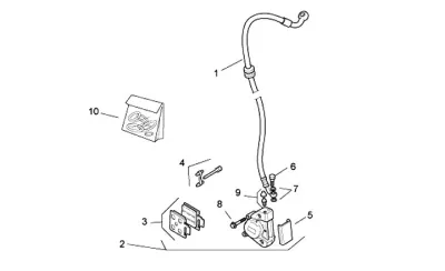 Front brake caliper