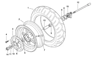 Front wheel