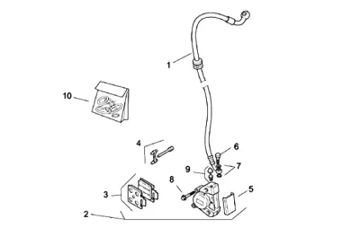 Front brake caliper