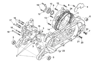 Engine casing