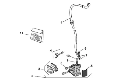 Front brake system (Grimeca)