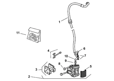 Front brake system (Heng Tong)