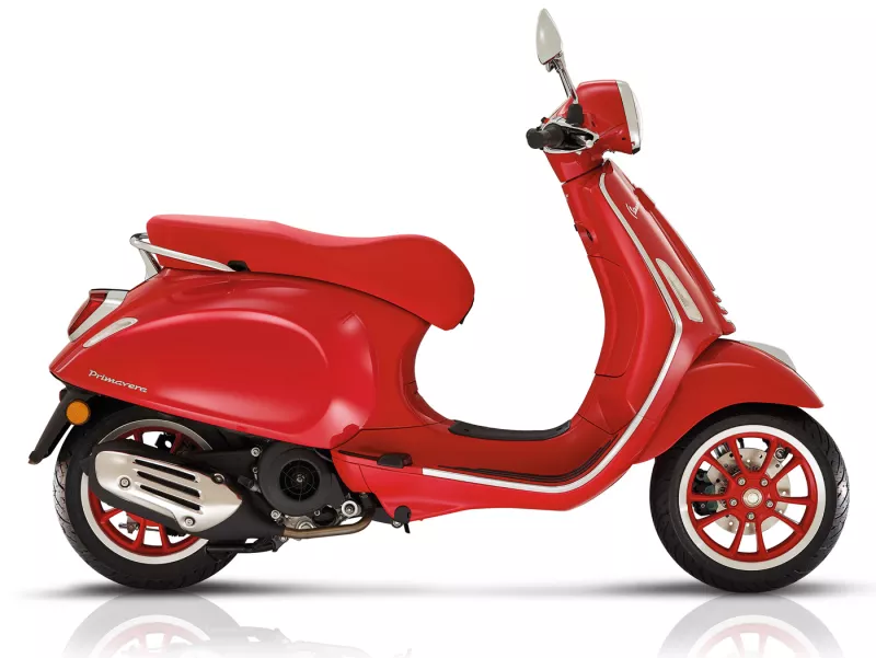 Vespa Primavera 50 IGET (4-tiempos, 2021, ZAPCD010) RED, 25km/h