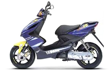 Aerox 50 SP (2002, YQ50L / 5PU) Playstation Racing Replica