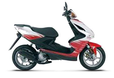 Aerox 50 SP (2003, YQ50L / 5WJ) Toyota Racing Replica