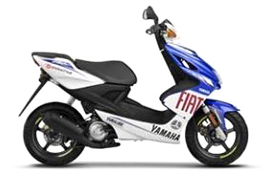 Aerox 50 SP (2010, YQ50L / 1BX) Rossi Racing Replica