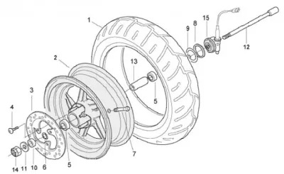 Front wheel