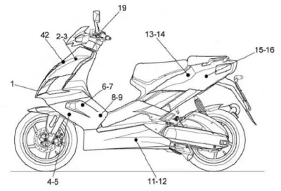 Decor 2008 Aprilia white