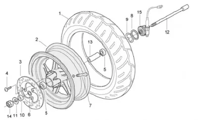 Front wheel