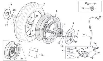 Rear wheel