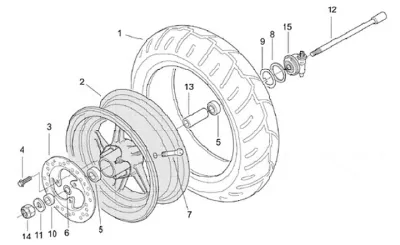 Front wheel