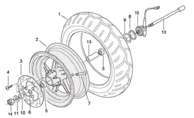Front wheel